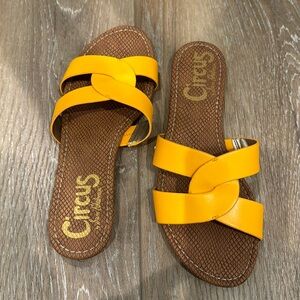 Yellow flip flop